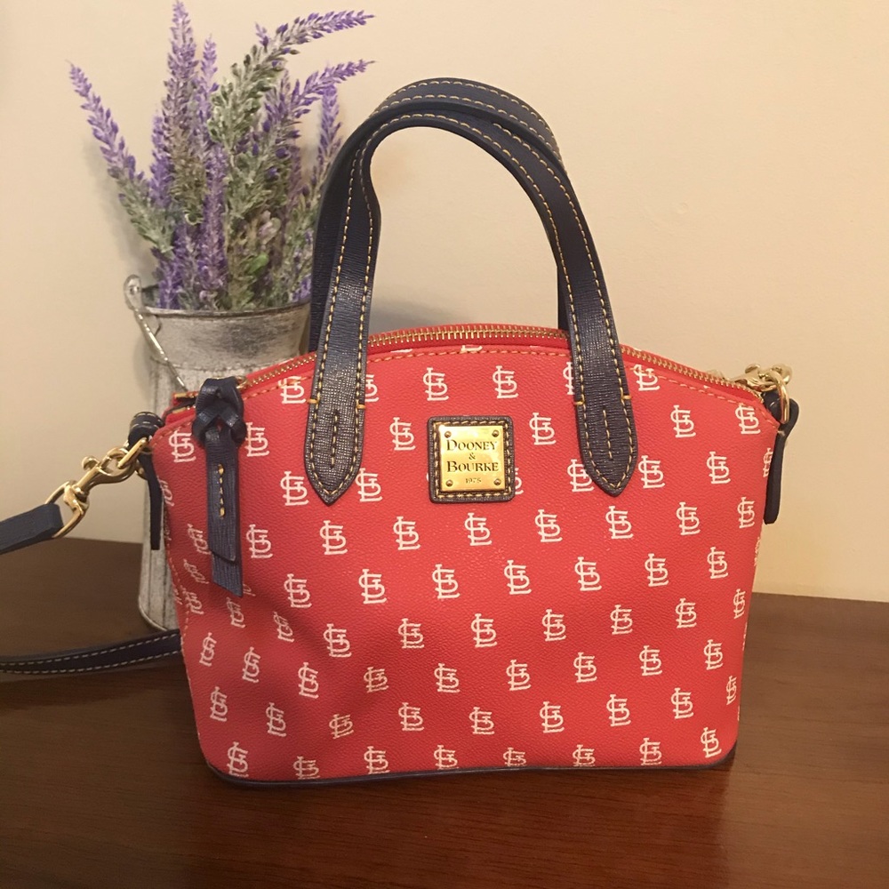 Dooney B |  St. Louis Cardinals Purse | Red Navy